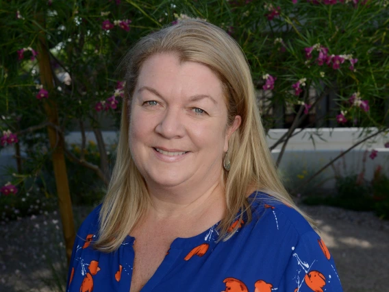 Head and shoulders shot of Lisa Webster